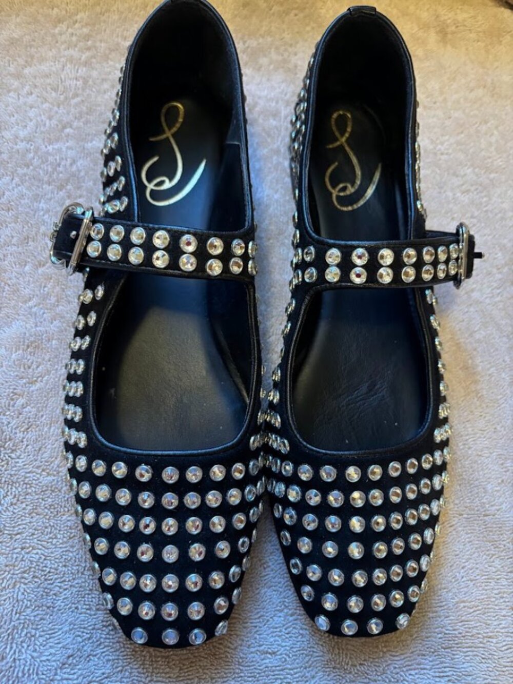 SAM EDELMAN Women's Michaela Gem Mary Jane Flats - size 8